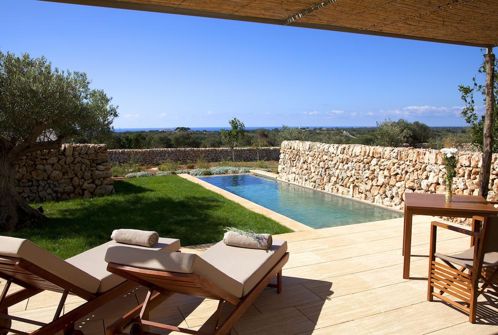 hiking route Menorca Torralbenc Hotel Boutique pool